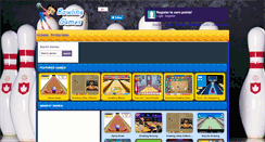 Desktop Screenshot of bowling-games.net